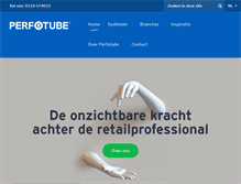Tablet Screenshot of perfotube.nl